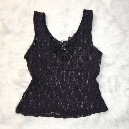 Vintage 90s Lace Tank Top!